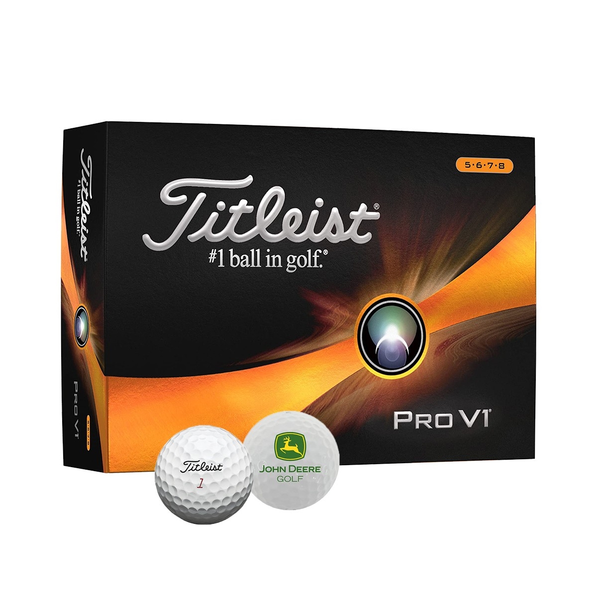 Picture of John Deere Titleist Golf Balls ProV1 (12 Balls Box)