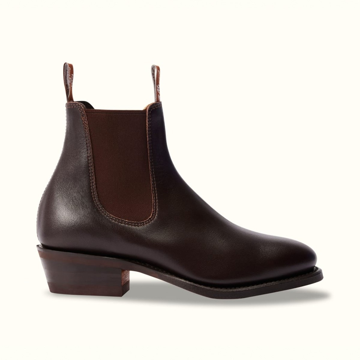 Picture of Lady Yearling Boots by R.M.Williams - Chestnut