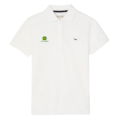 Picture of John Deere Margaret Polo by RMW - White - AG