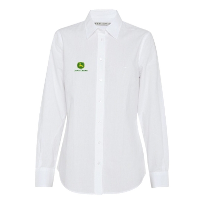 Picture of John Deere Nicole Shirt by RMW - White - AG