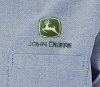 Picture of John Deere Garment Washed Men's Shirt - Blue