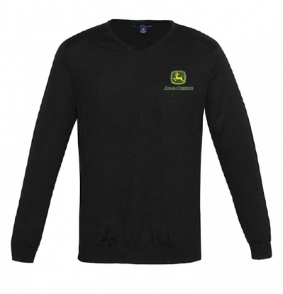 Picture of John Deere Acrylic Wool Men's Jumper - Black