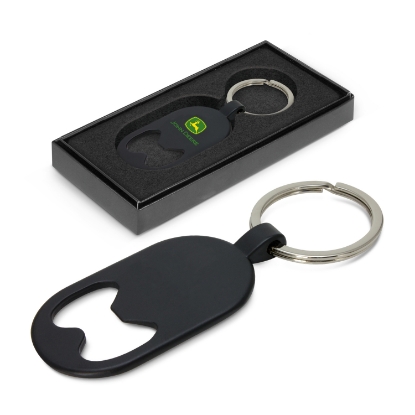 Picture of John Deere Bottle Opener Key Ring
