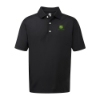 Picture of John Deere Men Stretch Pique Polo by FJ – Black AG (MOQ 10u)