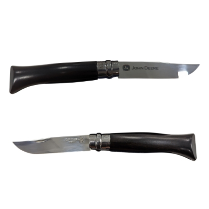 Picture of John Deere Folding Knife in Ebony Wood by Opinel (MOQ 5u)