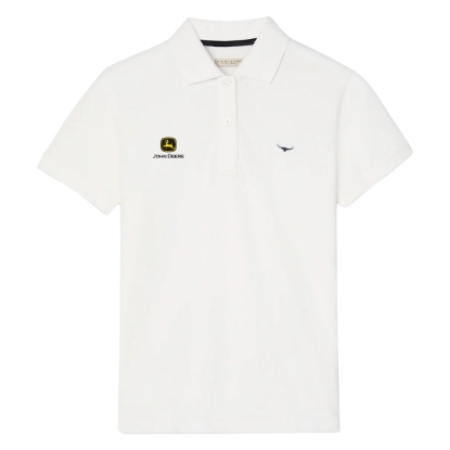 Picture of John Deere Margaret Polo by RMW - White - CF