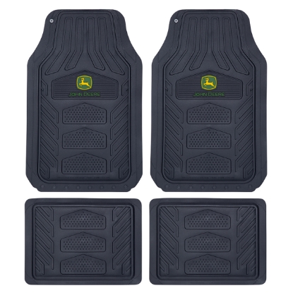 Picture of John Deere Weatherpro 4-Piece Floor Mat Set (MOQ 2u)