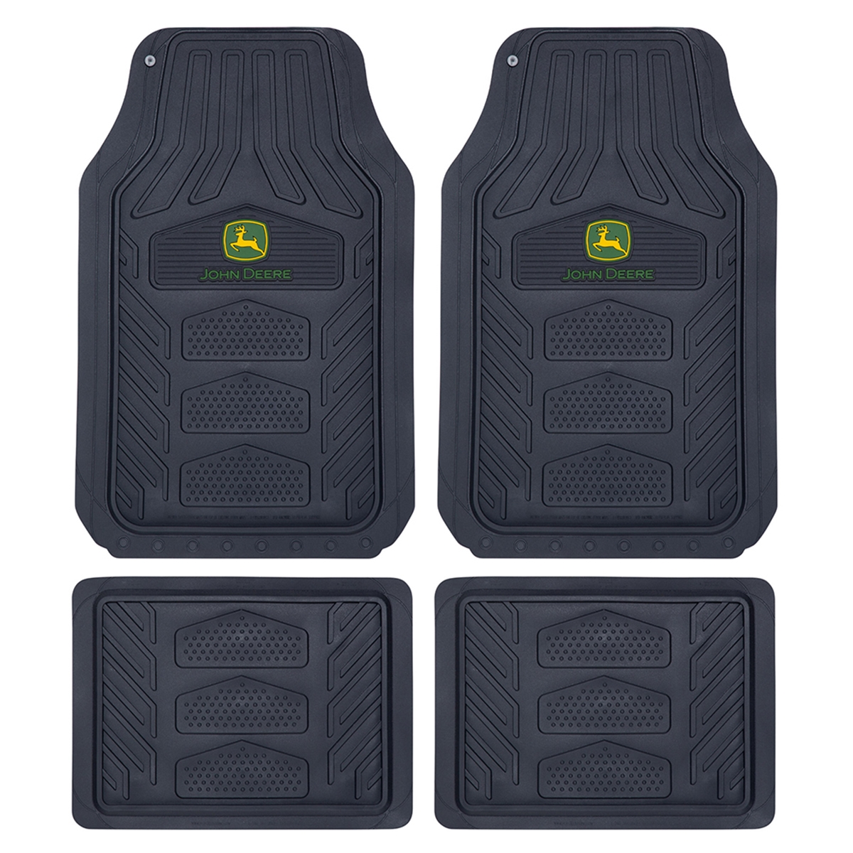 Picture of John Deere Weatherpro 4-Piece Floor Mat Set - Pack of 2 Sets