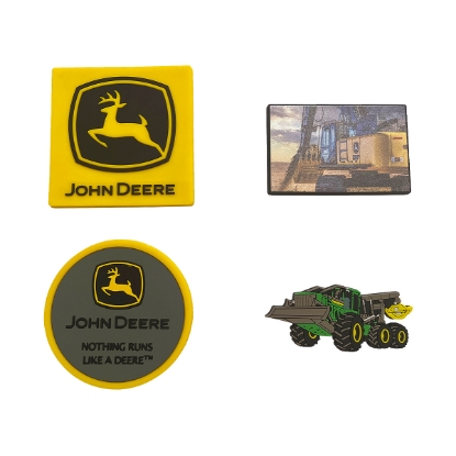 Picture of John Deere CF Set of 4 Magnets (MOQ 10 Sets)