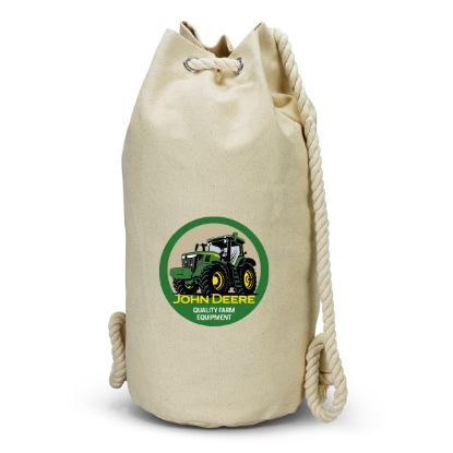 Picture of John Deere Canvas Barrel Bag