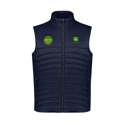Picture of John Deere Hi-Loft Quilted Vest inc. Your Dealer Logo (MOQ 15u) – Navy AG