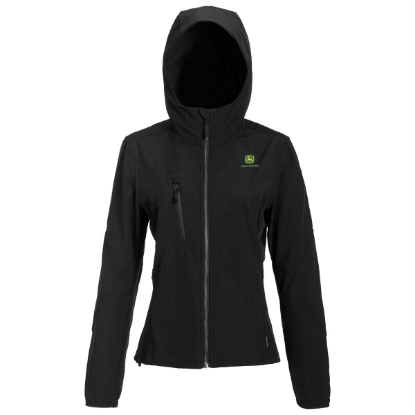 Picture of John Deere Softshell with Hood for Women - AG