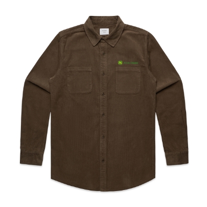 Picture of John Deere Cord Shirt by AS Colour – Walnut AG