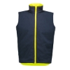 Picture of John Deere Unisex Hi Vis Waterproof Reversible Vest - Yellow/Navy