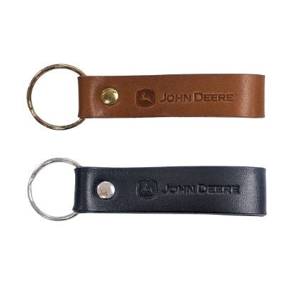 Picture of John Deere Leather Keyring (Pack of 10) - Made in Australia