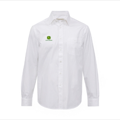 Picture of John Deere Collins Shirt by R. M. Williams – White AG