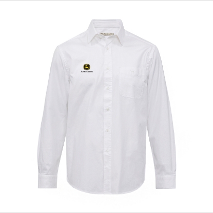 Picture of John Deere Collins Shirt by R. M. Williams – White CF
