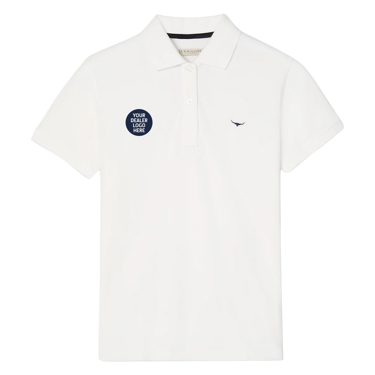 Picture of Your Dealership Margaret Polo by RMW - White - DT