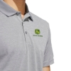 Picture of John Deere Performance Men Polo by Adidas - Grey Melange