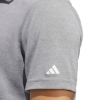 Picture of John Deere Performance Men Polo by Adidas - Grey Melange