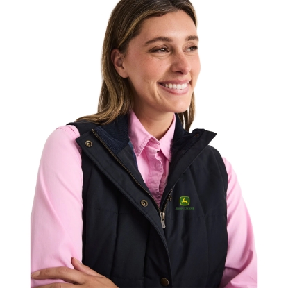Picture of John Deere Bermagui Vest by RB Sellars - Navy AG