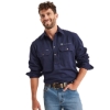 Picture of John Deere Burton Mid-Weight Work Shirt by RB Sellars - Navy NE