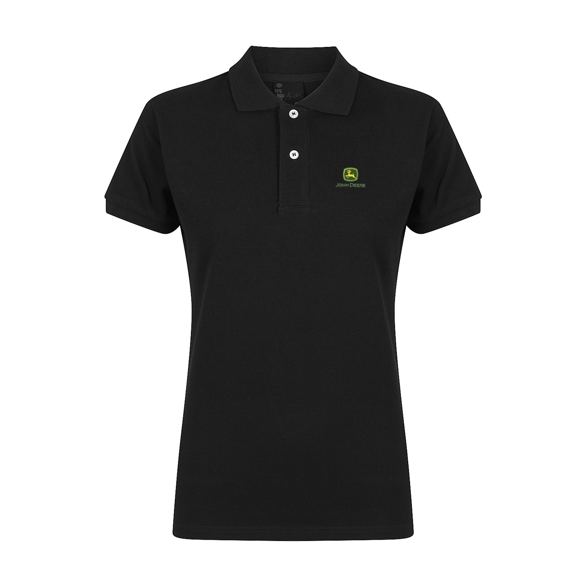 Picture of John Deere Ladies Everyday Polo - Black AG