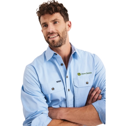 Picture of John Deere Burton Light-Weight Work Shirt by RB Sellars AG