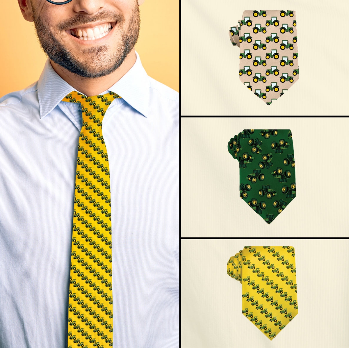 Picture of John Deere Silk Tie