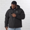Picture of John Deere Padded Soft Shell Jacket by Brahma – Black NE